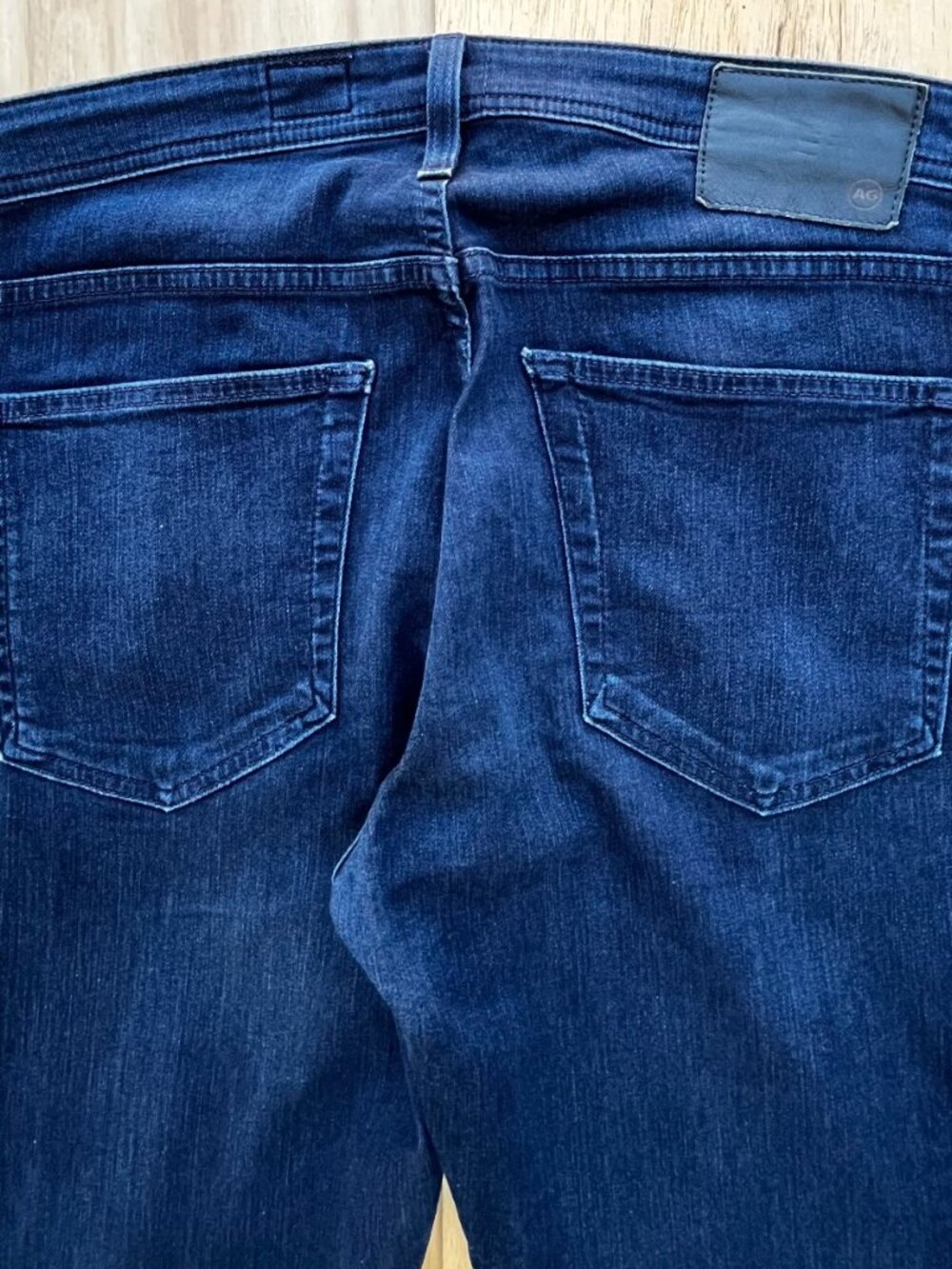 ADRIANO GOLDSCHMIED AG TELLIS MODERN SLIM JEANS MEN’S sz 34W X 30L Blue STRETCH - Picture 5 of 11